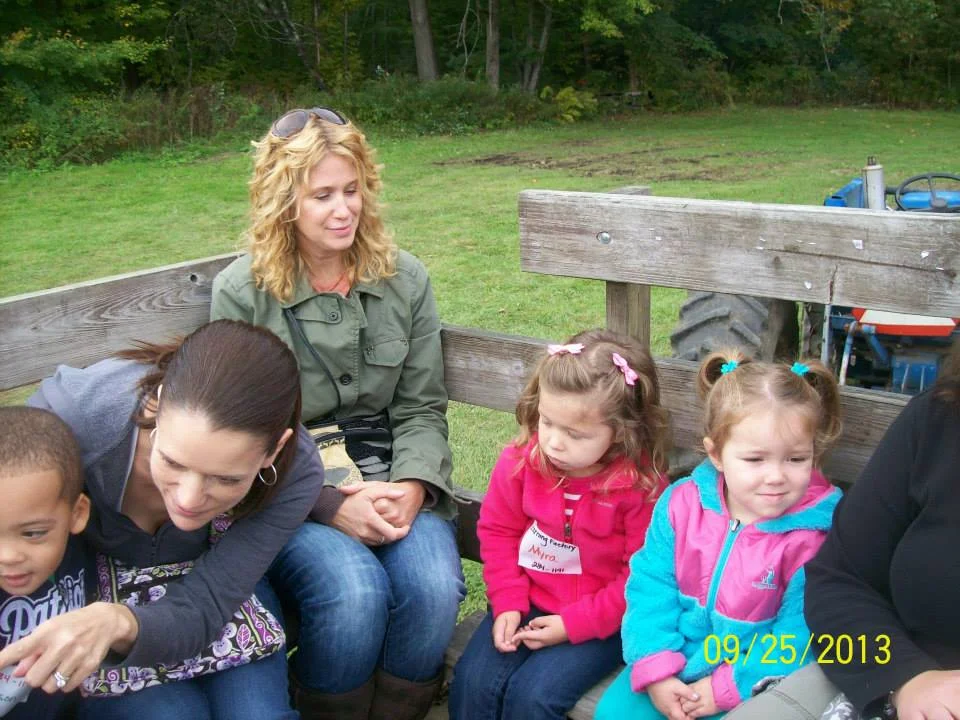 Parents and children visiting a trusted preschool in Three Rivers, MA